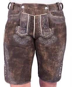 Damen Kurze Lederhose Josefine