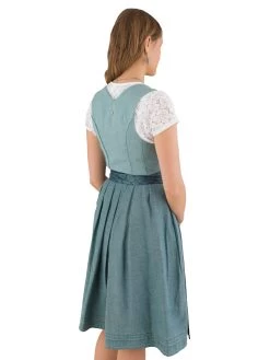 Dirndl Alpenherz Paloma Mit Sch&uuml;rze T&uuml;rkis 0466 -Trachten Verkauf dirndl alpenherz paloma mit schuerze tuerkis 04664