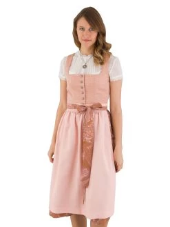 Dirndl Isabella Trachten Deiser Apricot 1151
