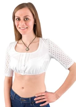 Dirndlbluse Hammerschmid Anina 21943 Weiss