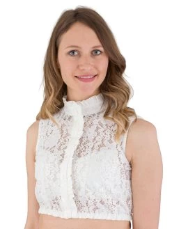 Dirndlbluse Kinga Mathe Gina Weiß 2