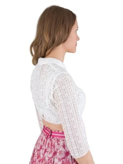 Dirndlbluse Kinga Mathe Nele Wei&szlig; 2 -Trachten Verkauf dirndlbluse kinga mathe nele weiss 23