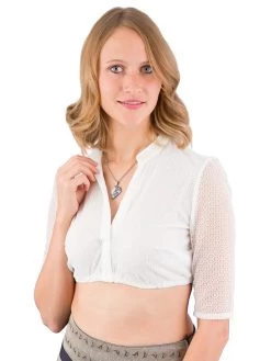 Dirndlbluse MarJo Agathe-Linda Creme