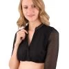 Dirndlbluse MarJo Agathe-Linda Schwarz