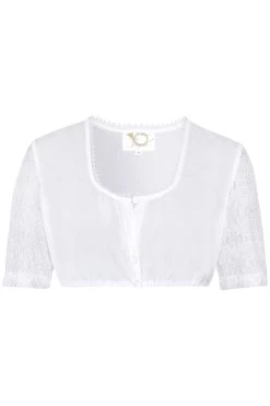 Dirndlbluse Wenger Janine Wei&szlig; -Trachten Verkauf dirndlbluse wenger janine weiss4