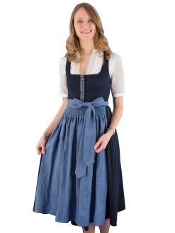 Dirndlsch&uuml;rze Gottseidank Sch&uuml;rzeG_01-1511-412 Oxfordblau