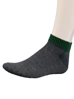 F&uuml;&szlig;linge Trachtensneaker Lusana L479U 0219 Anthrazith Tanne