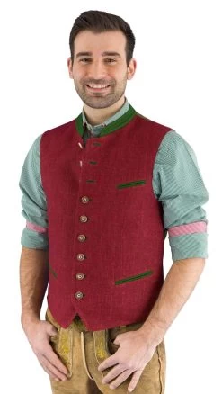 Grasegger Weste Steigl-2-15125 Rot