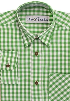 Ki. Trachtenhemd 52915 Gr&uuml;n-karo -Trachten Verkauf ki trachtenhemd 52915 gruen karo3