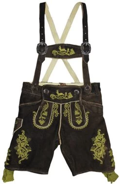 Kinder Lederhose 508 Nougat -Trachten Verkauf kinder lederhose 508 nougat5