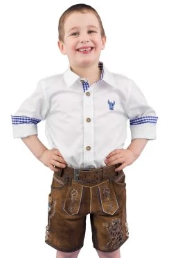 Kinder Lederhose Country Line Y-9327 Mit G&uuml;rtel Khaki/blau -Trachten Verkauf kinder lederhose country line y 9327 mit guertel khaki blau5