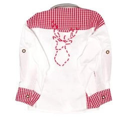 Kinder Trachtenhemd St&uuml;tzle St. Peter Trachten 70.191 Weiss Rot -Trachten Verkauf kinder trachtenhemd stuetzle st peter trachten 70191 weiss rot4