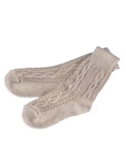 Kinder Trachtenstrumpf Kurz Beige Marschall K3