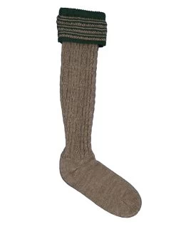 Kniestrumpf Gottseidank Partnach Stein/tanne