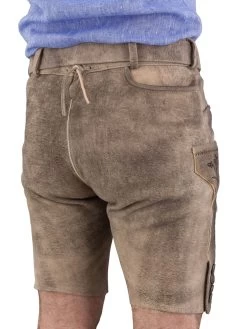 Spieth & Wensky Kurze Lederhose Spieth & Wensky Agnus Hirse/ Schwarz -Trachten Verkauf kurze lederhose spieth wensky agnus hirse schwarz5