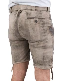 Spieth & Wensky Kurze Lederhose Spieth & Wensky Winston Oxford/ Gr&uuml;n Grau -Trachten Verkauf kurze lederhose spieth wensky winston oxford gruen grau5