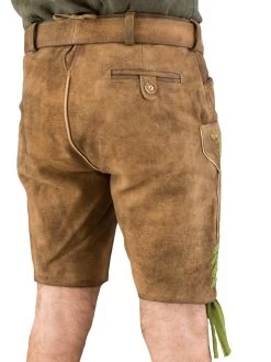 Spieth & Wensky Lederhose Kurz Spieth & Wensky Presley Mandel Hellgr&uuml;n 2029 Wildbock -Trachten Verkauf lederhose kurz spieth wensky presley mandel hellgruen wildbock5