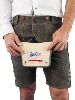 Lederhose Kurz Wildbock Ledergott Seidel Modell Ralf Schlamm Stick Tanne -Trachten Verkauf lederhose kurz wildbock grey ledergott seidel modell ralf grey4