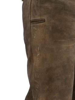 Spieth & Wensky Lederhose Lang Spieth&Wensky Rohrstein Schiefer Ziegenvelours -Trachten Verkauf lederhose lang spiethwensky rohrstein schiefer ziegenvelours4