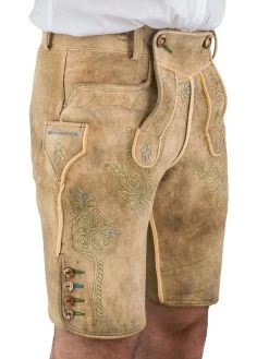 Lederhose Meindl Erzherzog Johann 284503bs 501 190 Altschwarz Stick Gr&uuml;n Blau -Trachten Verkauf lederhose meindl erzherzog johann 284503bs 501 190 altschwarz 244