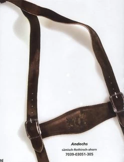 Meindl Lederhosentr&auml;ger Andechs S&auml;misch Rothirsch