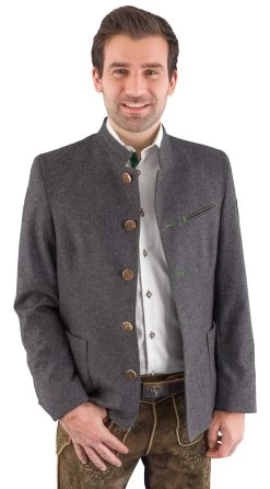 Lodenjacke Amadeus Grau Grasegger
