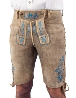 Meindl Hirschlederhose Kurz Kochelsee Glacier