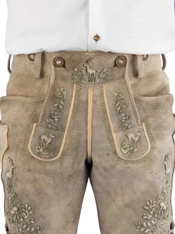 Meindl Hirschlederhose Kurz Sonntagshorn Glacier -Trachten Verkauf meindl hirschlederhose kurz sonntagshorn glacier 264