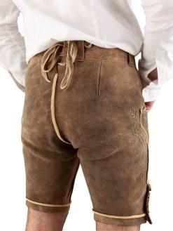 Meindl Lederhose Kurz Kaiser Franz Hirsch Handgestickt Altschwarz 501 -Trachten Verkauf meindl lederhose kurz kaiser franz hirsch handgestickt altschwarz5