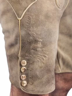 Meindl Lederhose Kurz Lampoding Inka Wildbock -Trachten Verkauf meindl lederhose kurz lampoding inka wildbock3