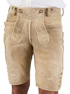 Meindl Lederhose Kurz Tauern Hirsch Glacier 038