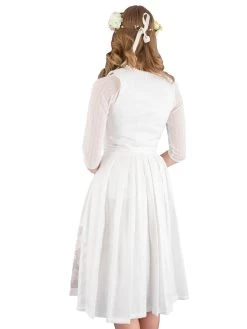 Midi Dirndl Hochzeitsdirndl Festlich Tramontana T-9203/7 Creme/rosa -Trachten Verkauf midi dirndl hochzeitsdirndl festlich tramontana t 9203 7 creme rosa4