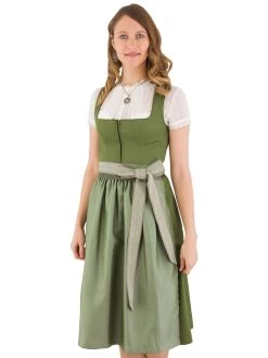 Midi Dirndl Sarah Trachten Deiser Gr&uuml;n 1898