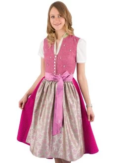 Midi Dirndl Sportalm Aistersheim Fuchsia