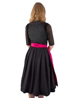 Midi Dirndl Sportalm Schwandorf Schwarz Pink -Trachten Verkauf midi dirndl sportalm schwandorf schwarz pink 13