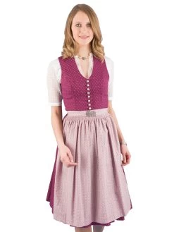 Midi Dirndl Wenger Ramona Beere