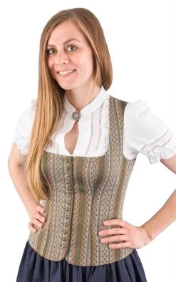 Mieder Mit Tr&auml;ger Gottseidank LottiZZA Zinngr&uuml;n 2055