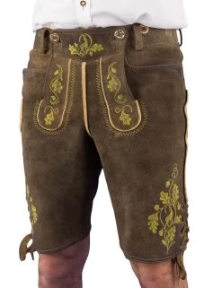 Nockerberg Meindl Lederhose Kurz Altschwarz