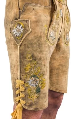 Spitzingsee Meindl Lederhose Kurz 501 Hirsch Altschwarz Extrem -Trachten Verkauf spitzingsee meindl lederhose kurz altschwarz farbe beige 147