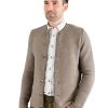 Strickjacke Gottseidank Aloisius Stein/tanne