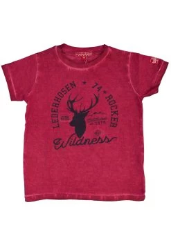 T-Shirt Bondi Lederhosen Rocker Rot -Trachten Verkauf t shirt bondi lederhosen rocker rot3