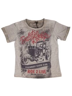 T-Shirt HangOwear Mitch Kids Mud -Trachten Verkauf t shirt hangowear mitch kids mud3