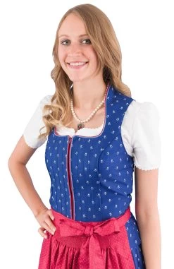 Trachten 4-Teiler Turi D716006S Sahierblau 9284