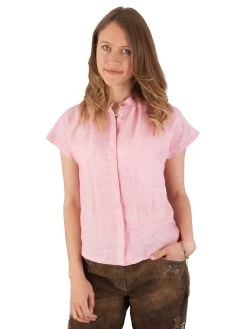 Trachten Bluse H.moser Baltrun Koralle -Trachten Verkauf trachten bluse hmoser baltrun koralle3