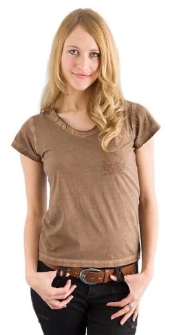 Trachten T-Shirt Fritzi Braun