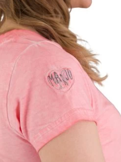 Trachten T-Shirt MarJo CW-6-Ulla Peach -Trachten Verkauf trachten t shirt marjo cw 6 ulla peach5