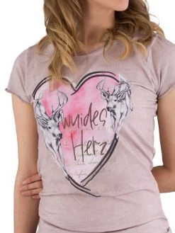 Trachten T-Shirt MarJo Romina Wolkengrau -Trachten Verkauf trachten t shirt marjo romina wolkengrau3