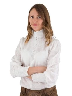 Trachtenbluse H.moser Birgit Ecru
