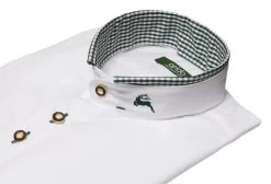 Trachtenhemd Arido 2624-255-40 Weiss Gr&uuml;n -Trachten Verkauf trachtenhemd arido 2624 255 40 weiss gruen farbe weiss5
