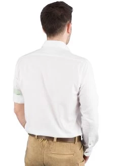 Trachtenhemd Arido 2901 3333 Wei&szlig; Gr&uuml;n 40 -Trachten Verkauf trachtenhemd arido 2901 3333 weiss gruen 40 farbe weiss 173
